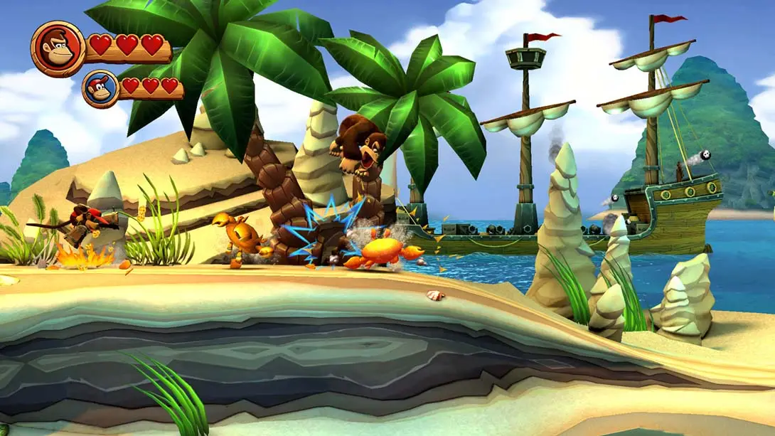图片[1]-[Switch]咚奇刚 归来 HD .Donkey Kong Country Returns HD-梦境潮玩-mjcw