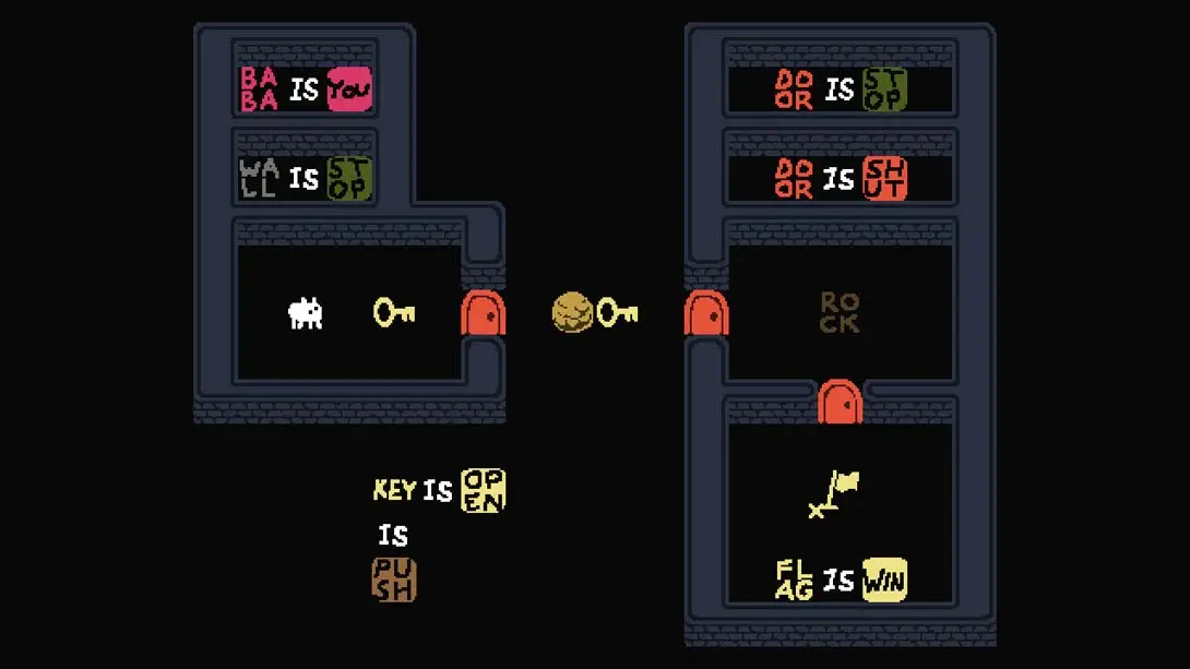 图片[1]-[Switch]巴巴是你 Baba Is You-梦境潮玩-mjcw