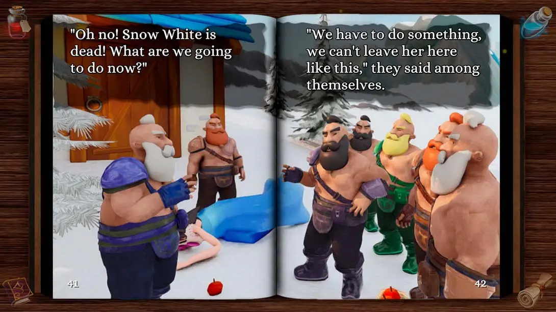 图片[1]-[Switch]白雪公主：互动书 Snow White: Interactive Book-梦境潮玩-mjcw
