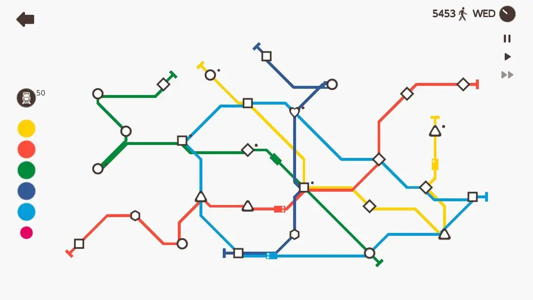 图片[1]-[Switch]迷你地铁:地铁上的逻辑 Mini Subway: Logic on the metro line-梦境潮玩-mjcw