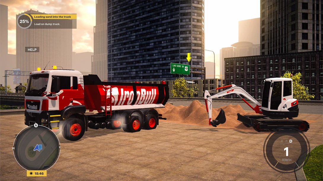 图片[1]-[Switch]建筑模拟：城市与道路建造者 .Construction Sim: City and Road Builder-梦境潮玩-mjcw