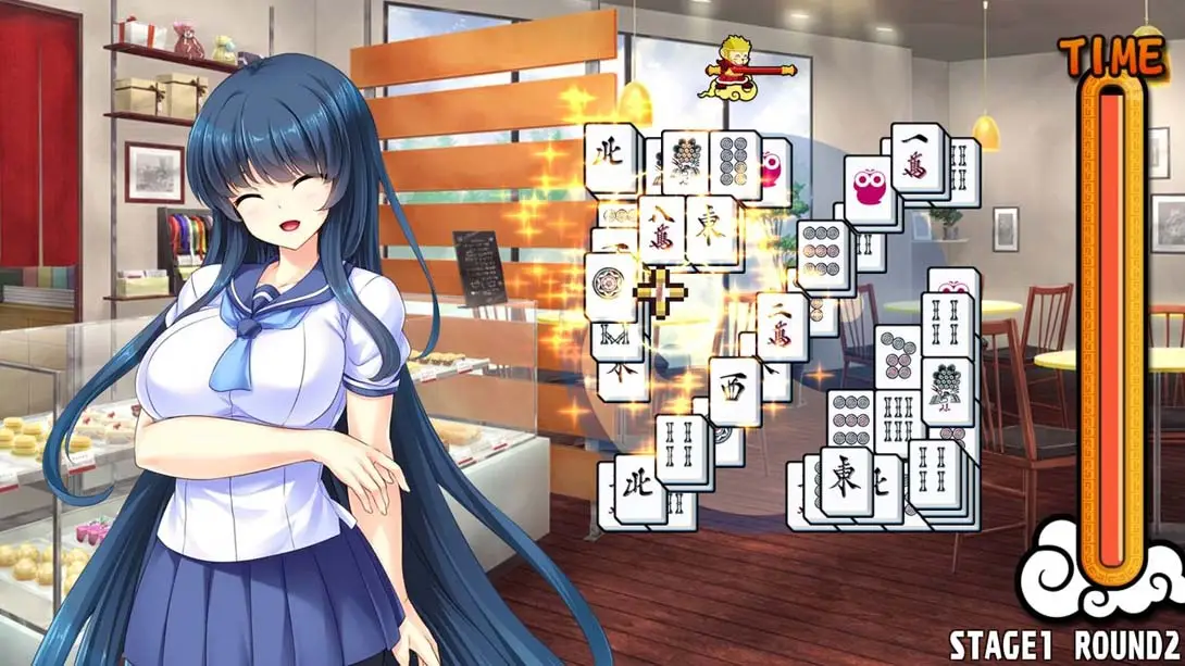 图片[1]-[Switch]美少女麻将接龙 – 蓝 Pretty Girls Mahjong Solitaire – Blue-梦境潮玩-mjcw