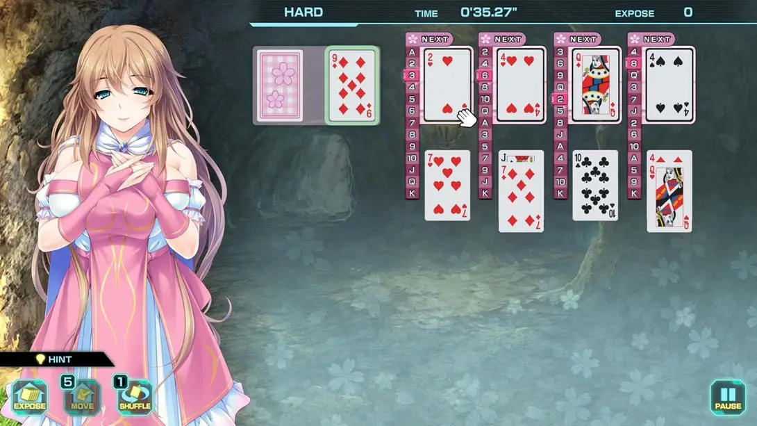 图片[1]-[Switch]漂亮女孩四王扑克 Pretty Girls Four Kings Solitaire-梦境潮玩-mjcw