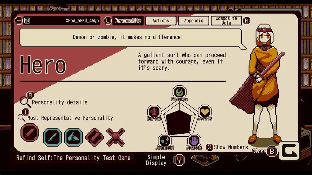 图片[1]-[Switch]忆我 一个性格测试游戏 .Refind Self The Personality Test Game-梦境潮玩-mjcw