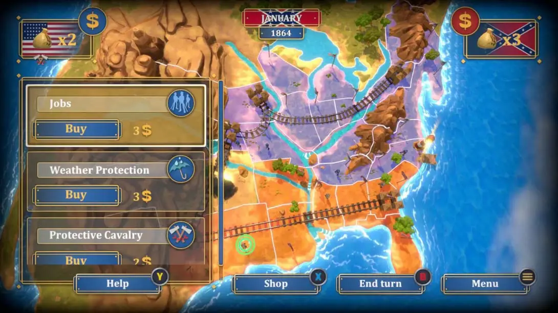 图片[1]-[Switch]蓝衫军：南北战争 The Bluecoats North & South-梦境潮玩-mjcw