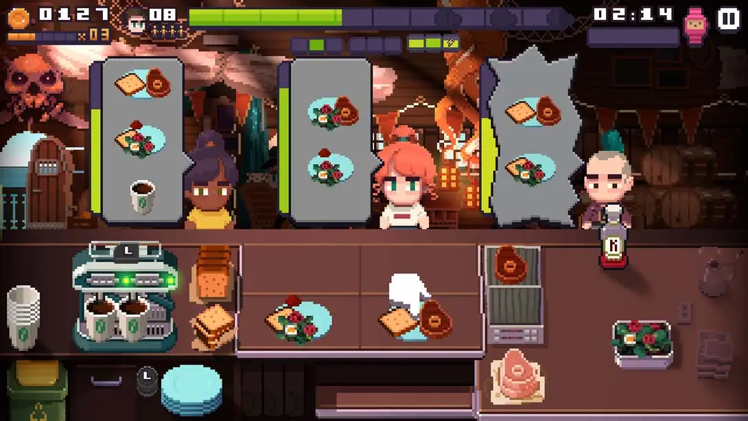 图片[1]-[Switch]像素咖啡店 .Pixel Cafe-梦境潮玩-mjcw