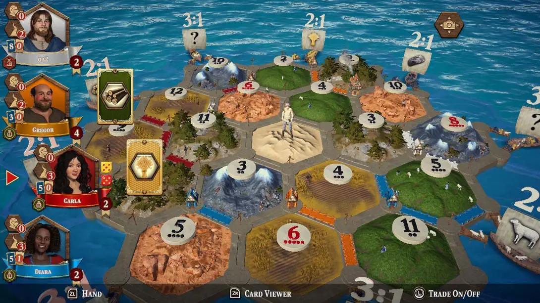 图片[1]-[Switch]卡坦岛:家机版 CATAN® – Console Edition-梦境潮玩-mjcw