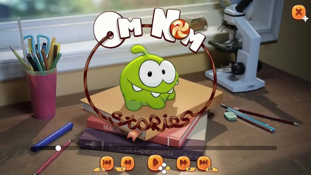 图片[1]-[Switch]Om Nom：着色、卡通和拼图 Om Nom: Coloring, Toons & Puzzle-梦境潮玩-mjcw