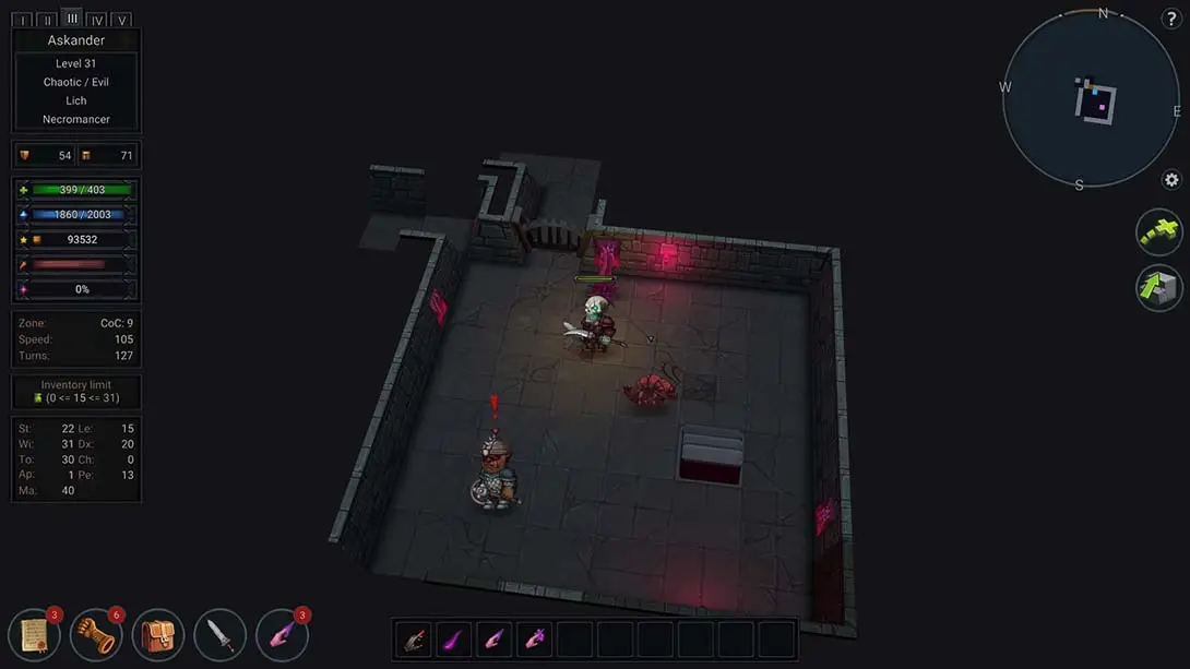 图片[1]-[Switch]终极神秘古域：混沌洞穴 Ultimate ADOM – Caverns of Chaos-梦境潮玩-mjcw