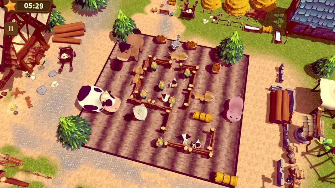 图片[1]-[Switch]动物农场停车场 Animal Farm Parking-梦境潮玩-mjcw