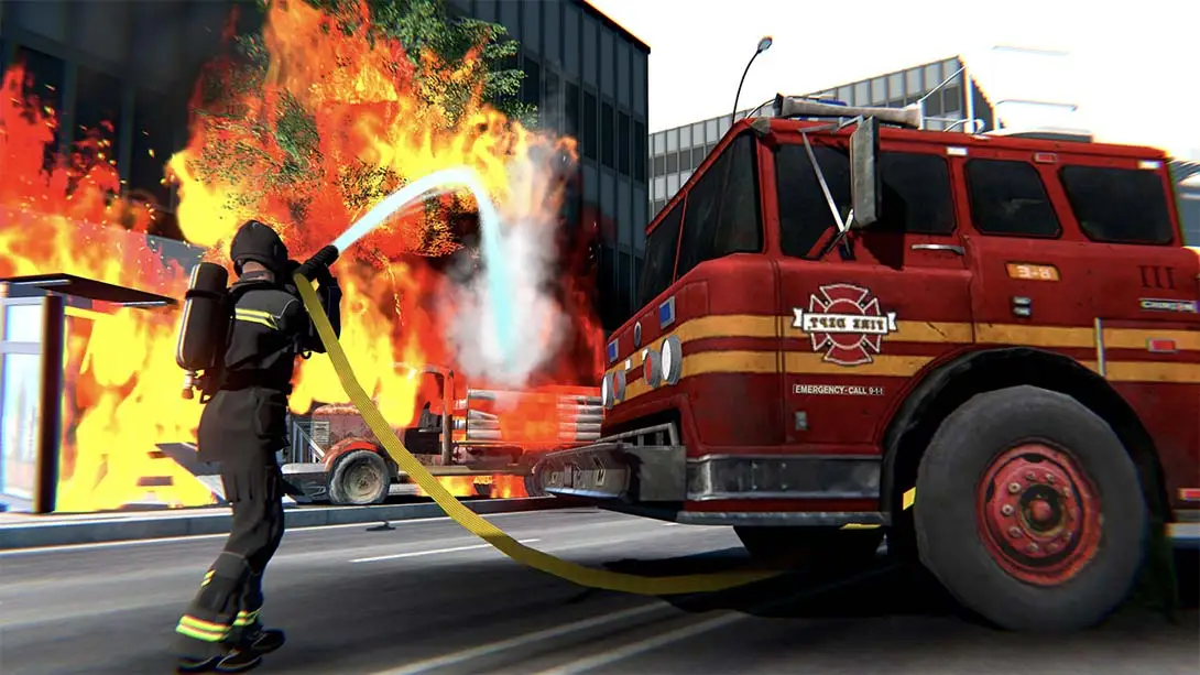 图片[1]-[Switch]真实消防车模拟驾驶灭火 Firefighter:Car Fire Truck Sim Driving 2022 Simulator-梦境潮玩-mjcw