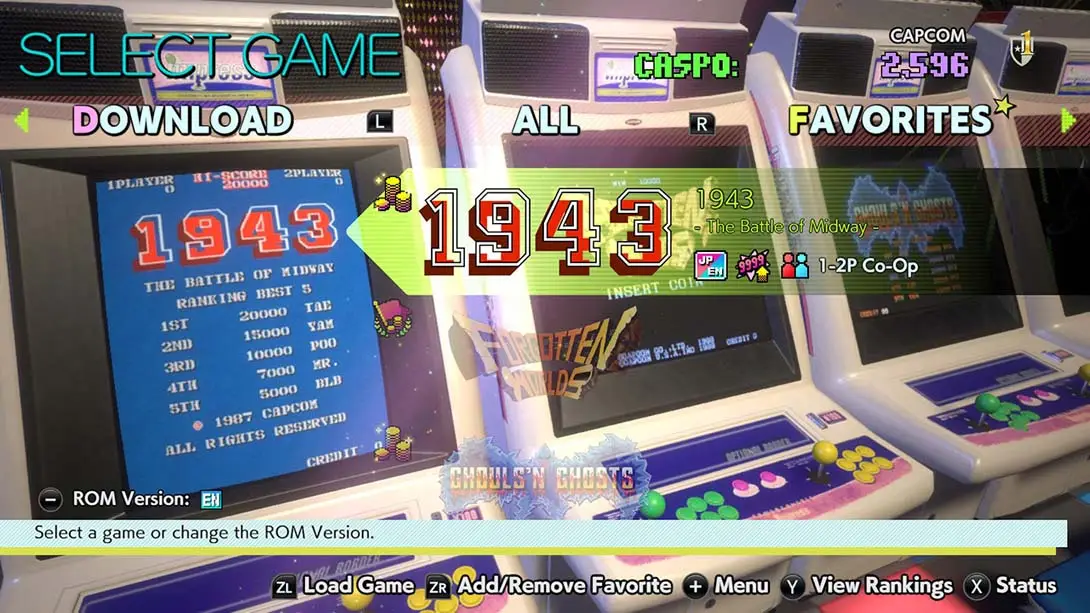 图片[1]-[Switch]卡普空街机合集 Capcom Arcade Stadium-梦境潮玩-mjcw