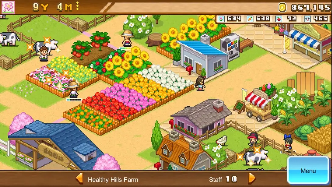 图片[1]-[Switch]像素牧场物语 8-Bit Farm-梦境潮玩-mjcw