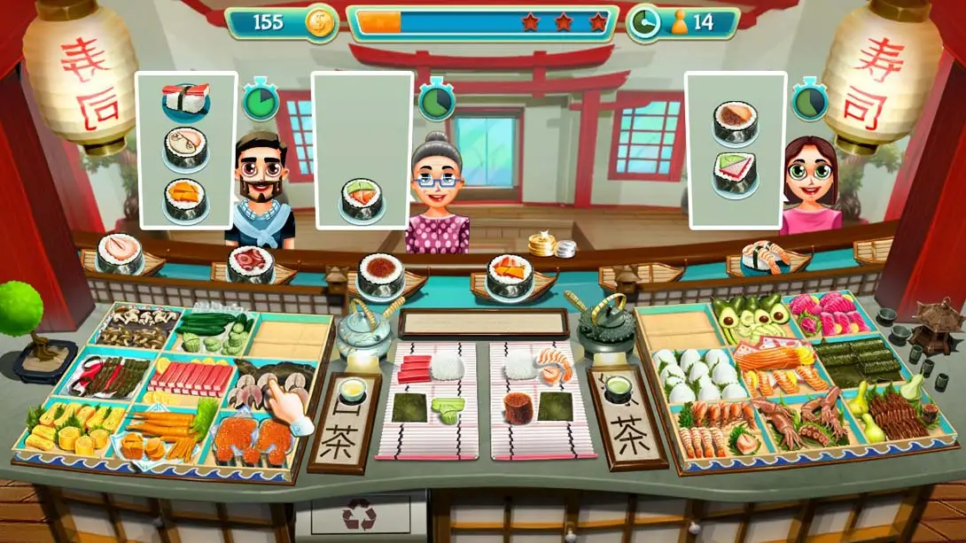 图片[1]-[Switch]寿司时间 Sushi Time!-梦境潮玩-mjcw