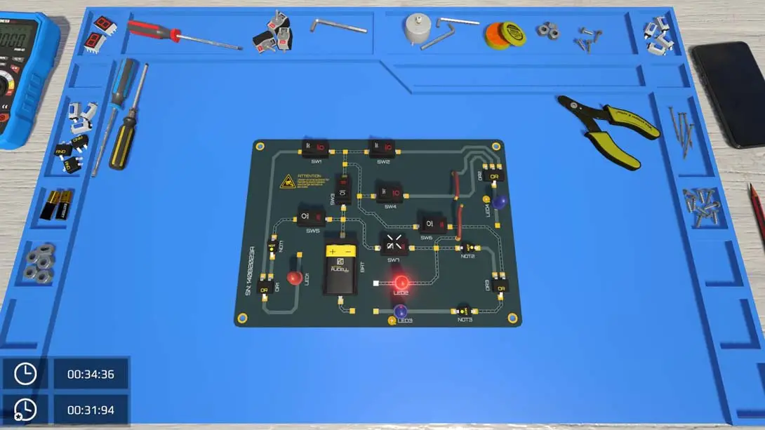 图片[1]-[Switch]电子拼图实验室 .Electronics Puzzle Lab-梦境潮玩-mjcw