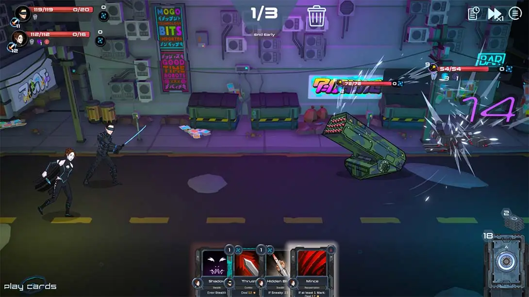 图片[1]-[Switch]都市丛零 .Metroplex Zero: Sci-Fi Card Battler-梦境潮玩-mjcw