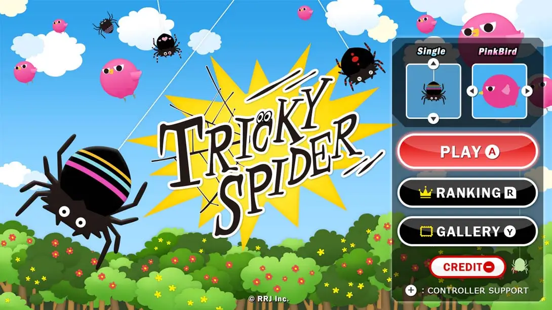 图片[1]-[Switch]棘手蜘蛛 Tricky Spider-梦境潮玩-mjcw