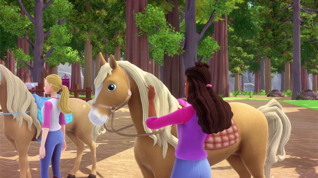 图片[1]-[Switch]芭比马术小径 .Barbie Horse Trails-梦境潮玩-mjcw