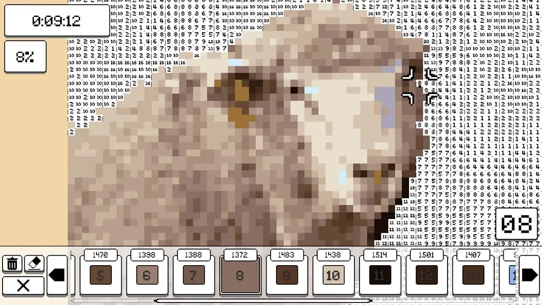 图片[1]-[Switch]像素填色:集合1 Coloring Pixels: Collection 1-梦境潮玩-mjcw