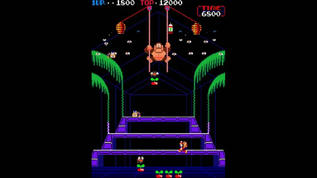图片[1]-[Switch]街机档案：森喜刚3 Arcade Archives DONKEY KONG 3-梦境潮玩-mjcw