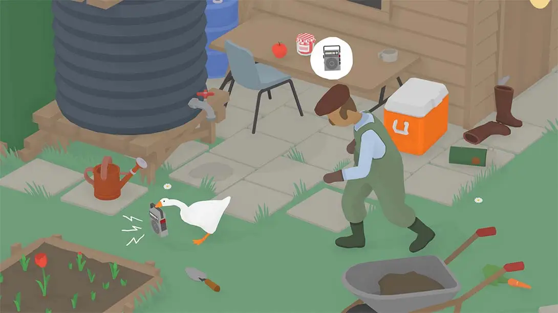 图片[1]-[Switch]鹅作剧 未命名的鹅 Untitled Goose Game-梦境潮玩-mjcw