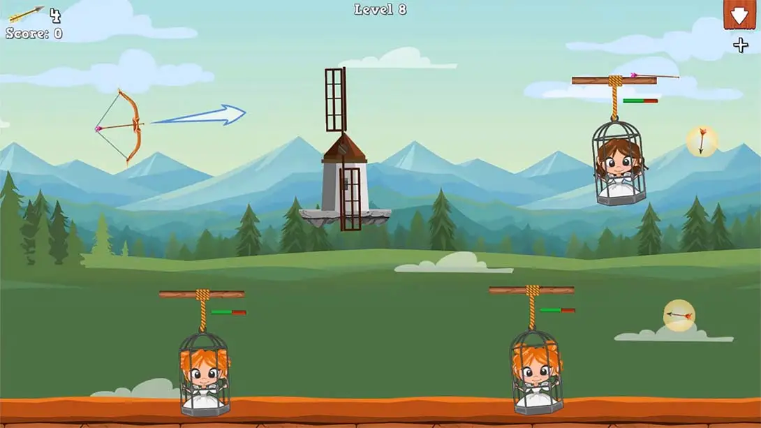 图片[1]-[Switch]勇敢的弓箭手:公主救援模拟器! Brave Bow Archer: Princess Rescue Simulator!-梦境潮玩-mjcw