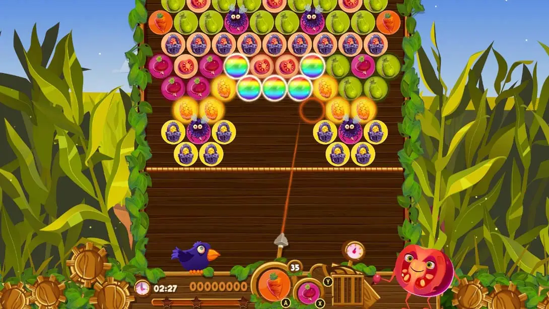图片[1]-[Switch]蔬菜泡泡龙 .Vege Bubble Shoot-梦境潮玩-mjcw