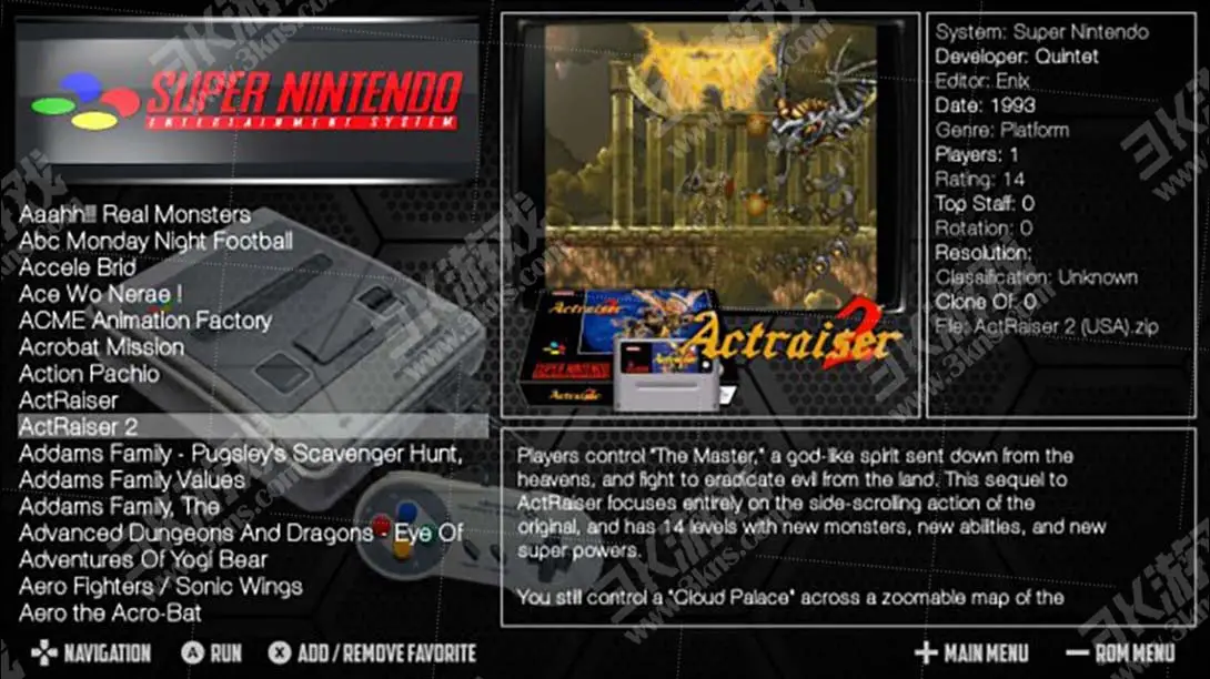 [Switch]SNES的模拟器 SNES Complete Roms Collection for Nintendo-梦境潮玩-mjcw