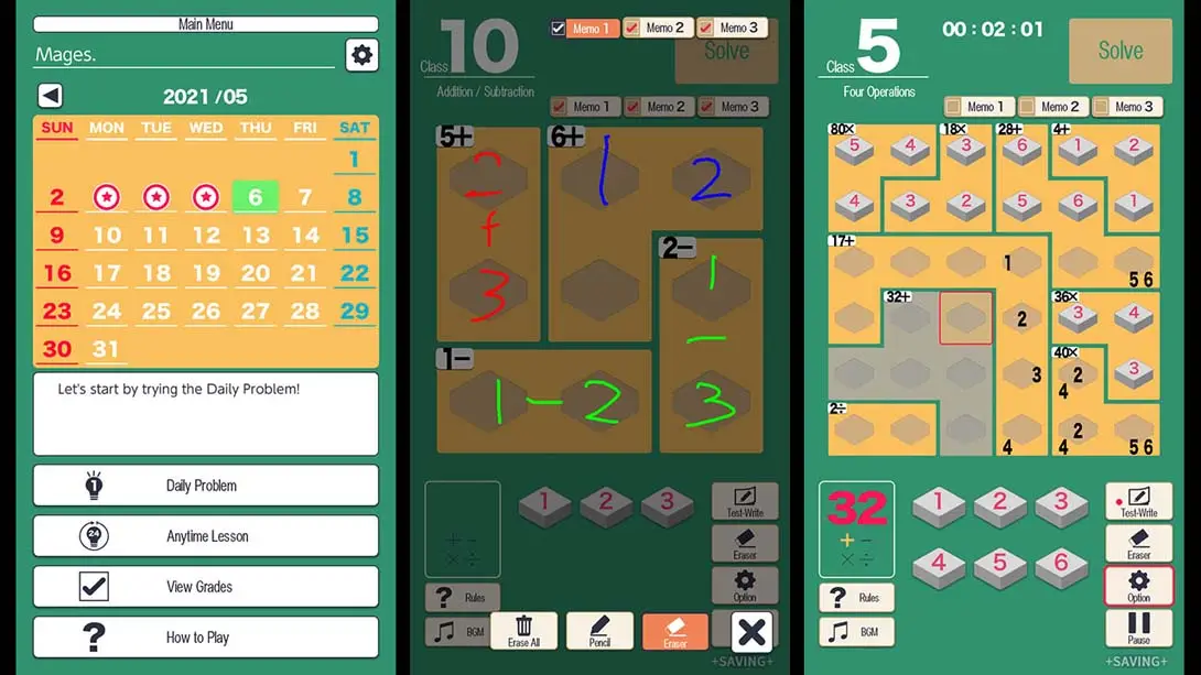 图片[1]-[Switch]宫本数学课堂Miyamoto Mathematics Classroom KENKEN – The World’s Most Ex…-梦境潮玩-mjcw