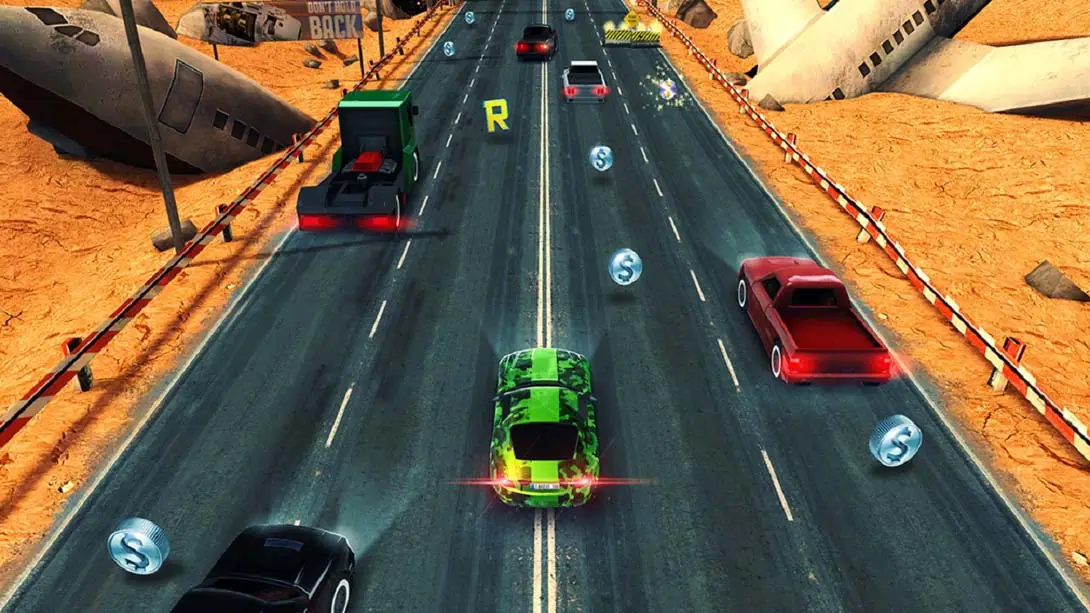 图片[1]-[Switch]公路赛车：高速竞逐 Road Racing: Highway Car Chase-梦境潮玩-mjcw