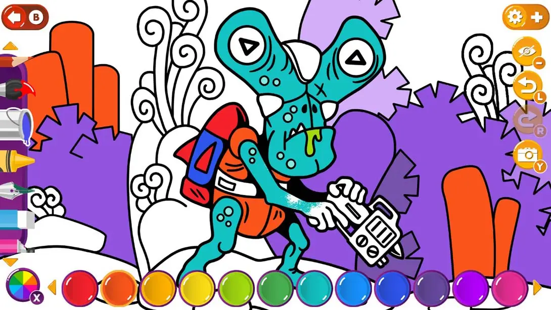 图片[1]-[Switch]儿童艺术涂色书 Kid’s Art Coloring Book-梦境潮玩-mjcw