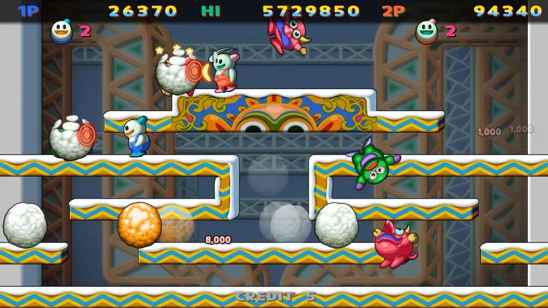 图片[1]-[Switch]雪人兄弟特别版 Snow Bros. Special-梦境潮玩-mjcw