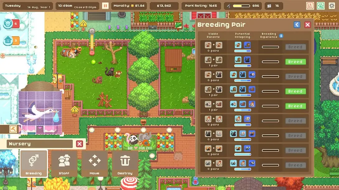 图片[1]-[Switch]一起来造动物园 Let’s Build A Zoo-梦境潮玩-mjcw