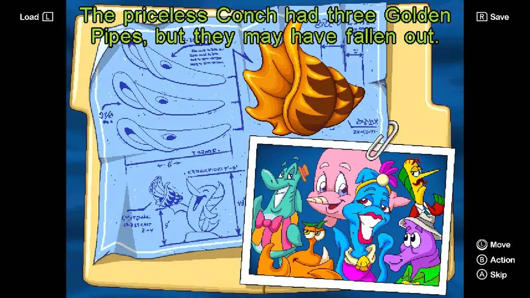 图片[1]-[Switch]弗雷迪·菲什3:海螺壳失窃案 Freddi Fish 3: The Case of The Stolen Conch Shell-梦境潮玩-mjcw