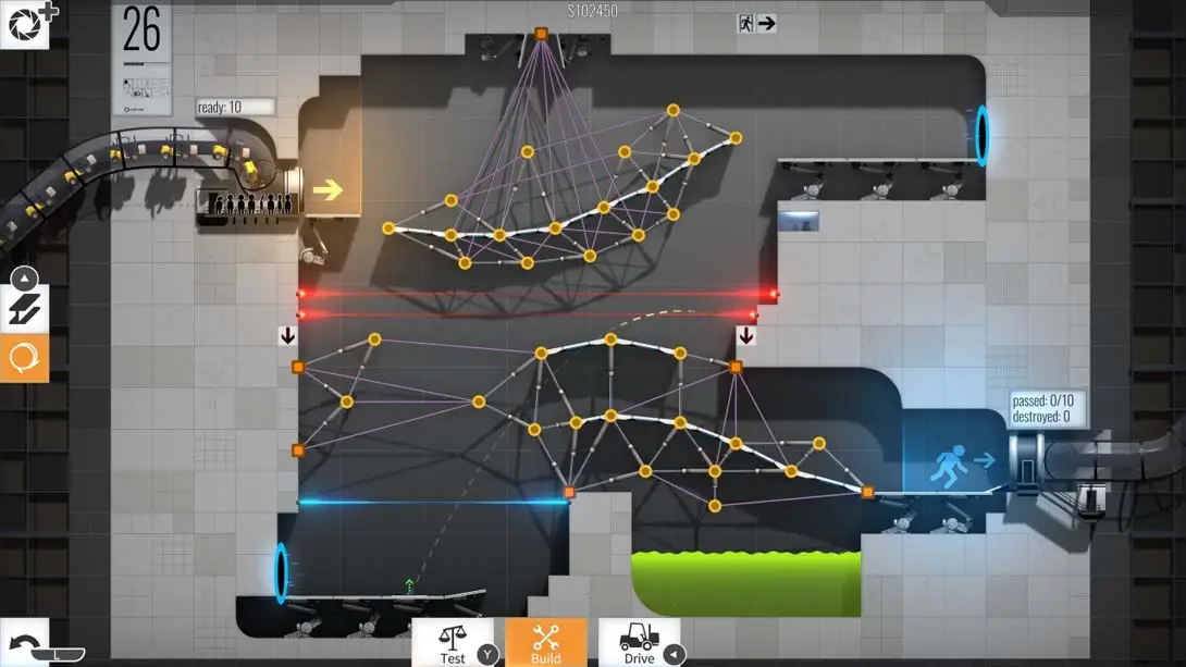 图片[1]-[Switch]桥梁建造师 传送门 .Bridge Constructor Portal-梦境潮玩-mjcw