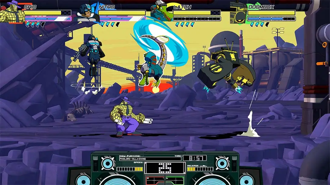 图片[1]-[Switch]致命联盟：烈焰 Lethal League Blaze-梦境潮玩-mjcw