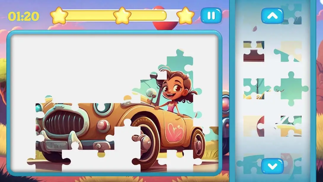 图片[1]-[Switch]嗡嗡拼图 .Wroom Wroom Puzzles-梦境潮玩-mjcw