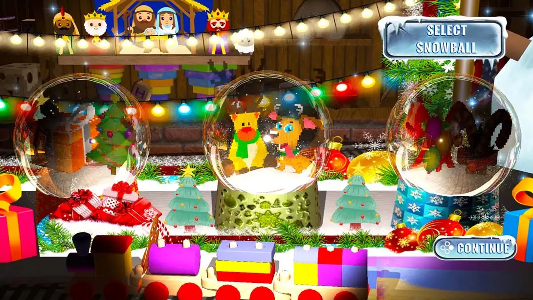 图片[1]-[Switch]圣诞节雪球泡泡 Merry Christmas Snowball Bubble-梦境潮玩-mjcw