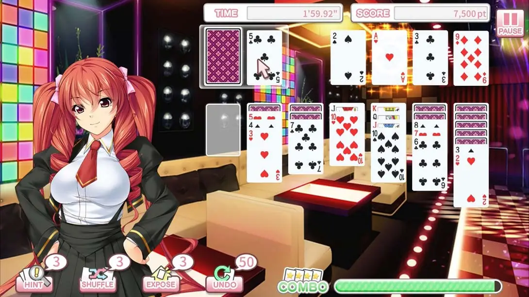[Switch]美少女接龙扑克PLUS .Pretty Girls Klondike Solitaire PLUS-梦境潮玩-mjcw