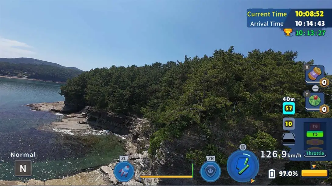 [Switch]韩国无人机飞行游览 床足岩 .Korean Drone Flying Tour Sang-jog-am-梦境潮玩-mjcw