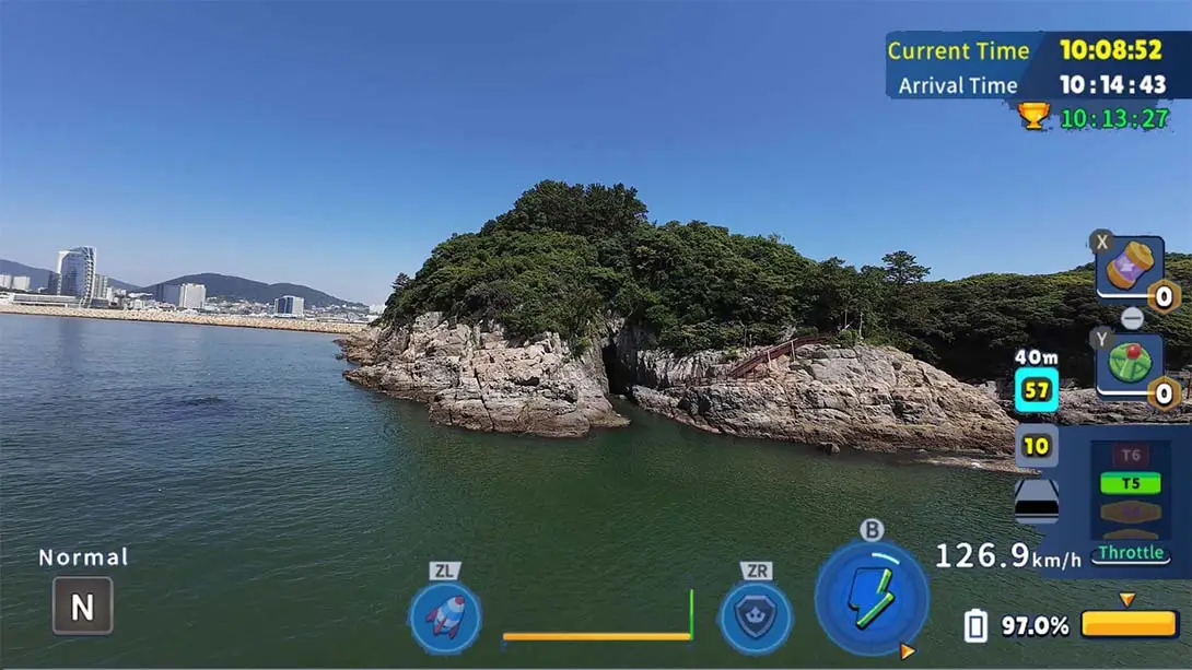 [Switch]韩国无人机飞行游览 梧桐岛龙窟 .Korean Drone Flying Tour Odong-do Dragon Cave-梦境潮玩-mjcw