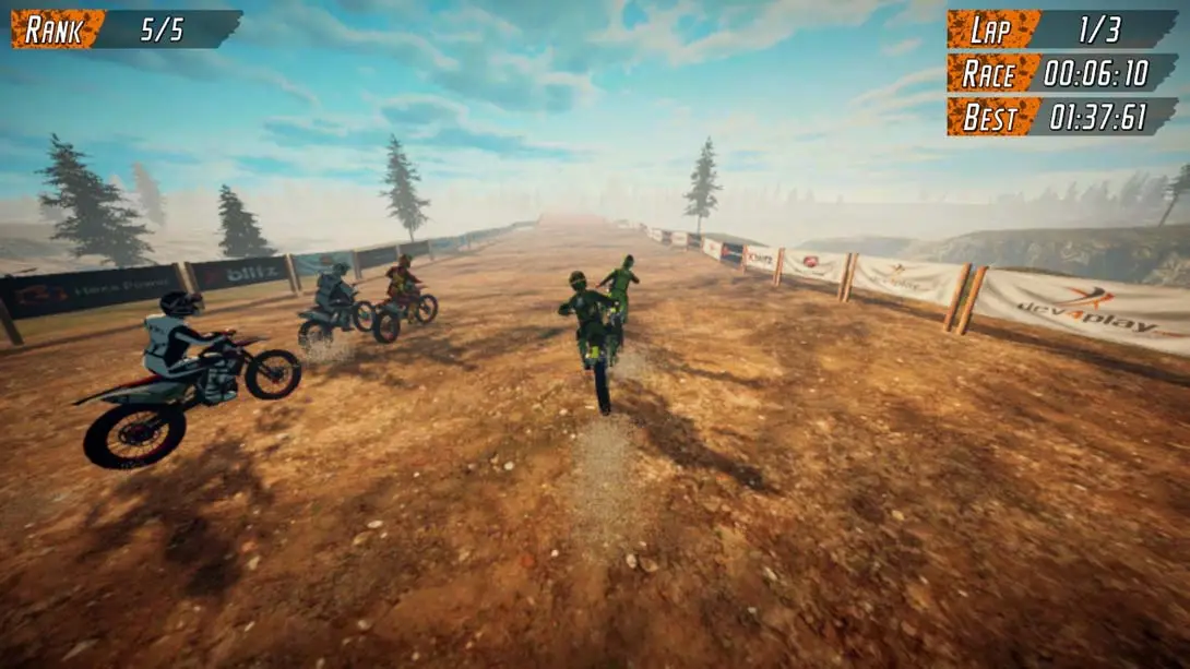 图片[1]-[Switch]狂野越野车 Dirt Bike Insanity-梦境潮玩-mjcw