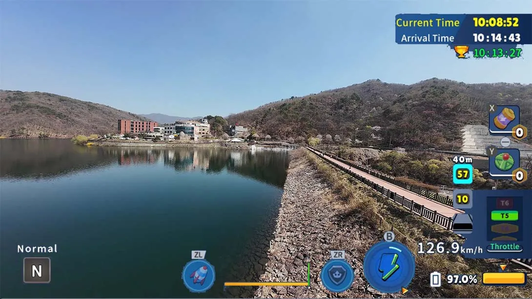 [Switch]韩国无人机飞行游览梧南湖水公园 .Korean Drone Flying Tour Ongnam Lake Park-梦境潮玩-mjcw