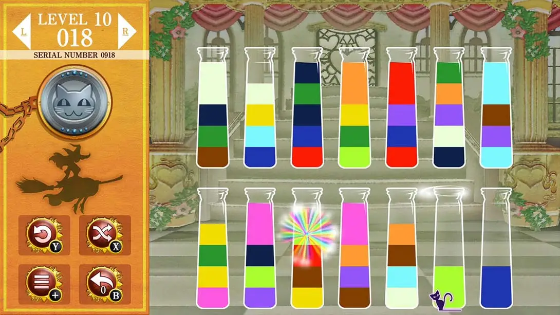 图片[1]-[Switch]魔女のポーション ～ウォーターソートパズル～Witchs Potion Water Sort Puzzle-梦境潮玩-mjcw