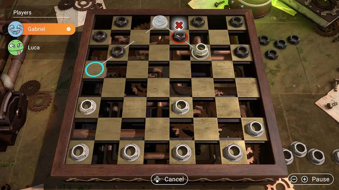 图片[1]-[Switch]三合一游戏收藏双陆棋+跳棋+米尔斯 .Backgammon + Checkers + Mills-梦境潮玩-mjcw