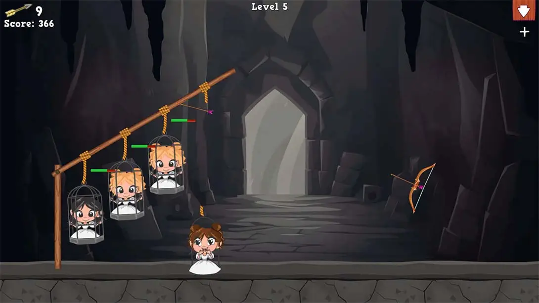 [Switch]勇敢的弓箭手:公主救援模拟器! Brave Bow Archer: Princess Rescue Simulator!-梦境潮玩-mjcw