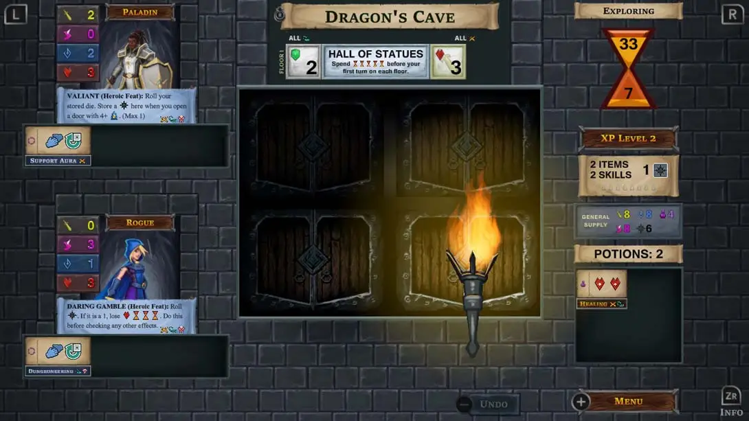 图片[1]-[Switch]迷你地下城 One Deck Dungeon-梦境潮玩-mjcw