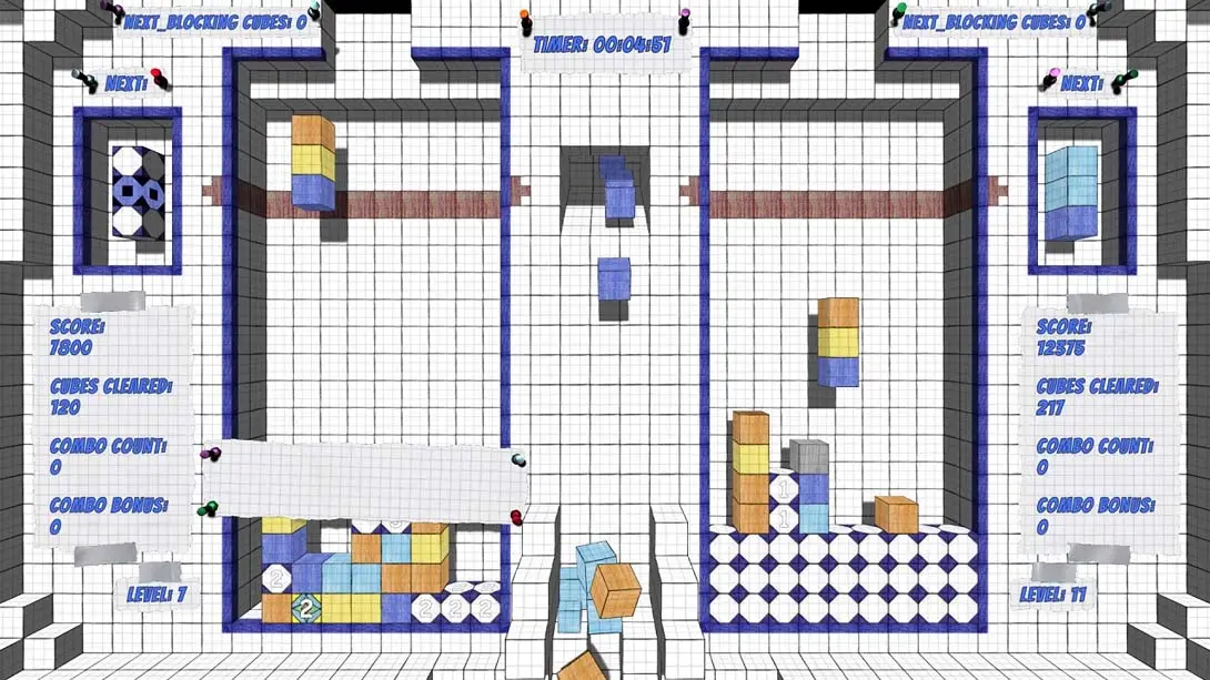 [Switch]纸质方块 .Papertris-梦境潮玩-mjcw