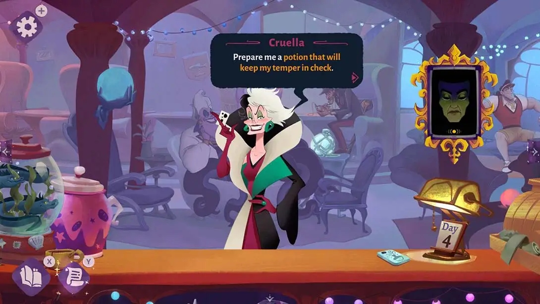 图片[1]-[Switch]迪士尼恶棍 诅咒咖啡馆 .Disney Villains Cursed Café-梦境潮玩-mjcw