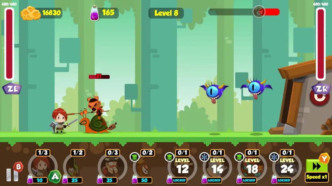 图片[1]-[Switch]城堡英雄 Castle Heroes-梦境潮玩-mjcw